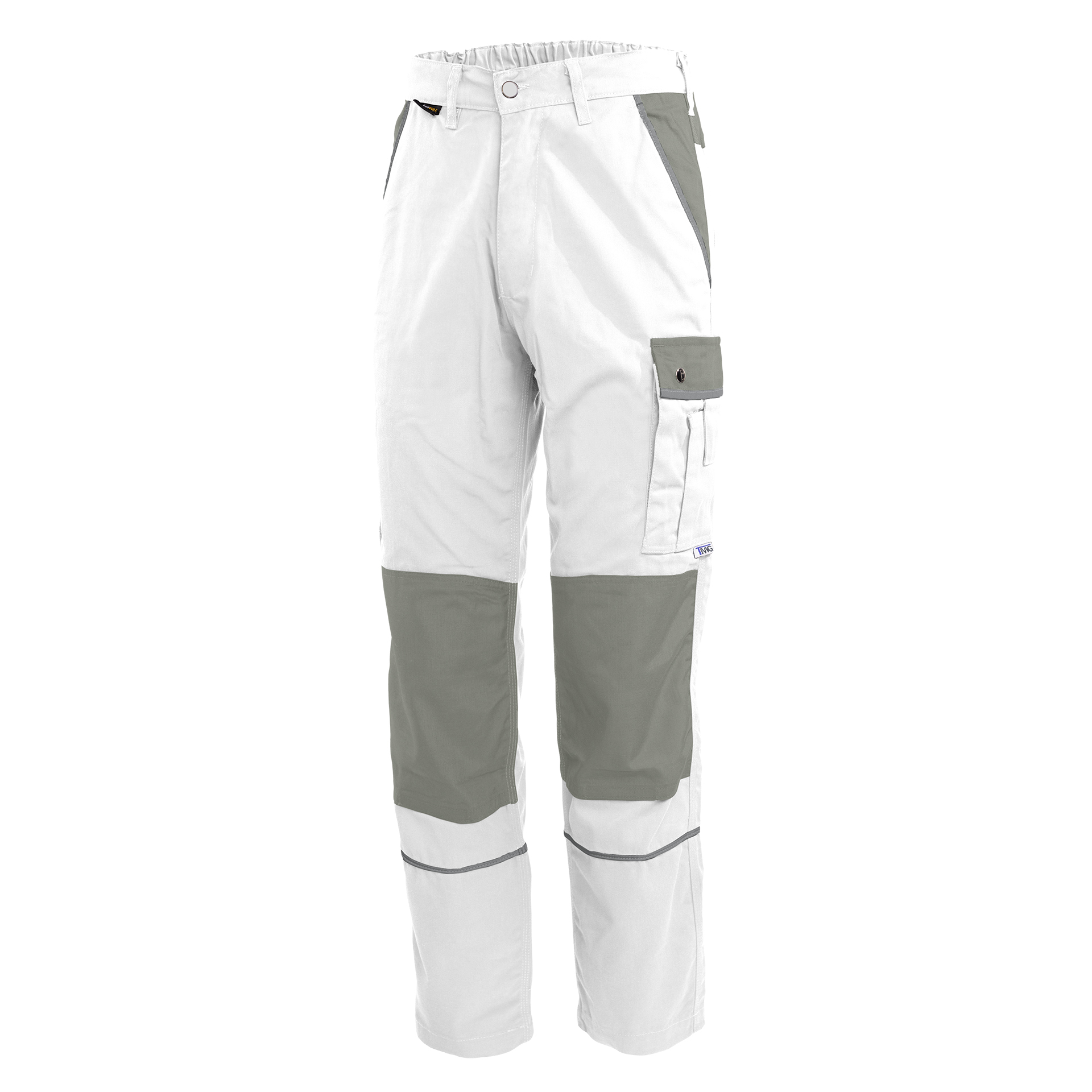 TMG Arbeitshose Bundhose Style Herren weiß EU60